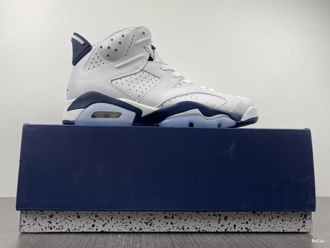 Bmlin shoes Retro 6 Navy Midnight Jordan (2022) CT8529-141 0814